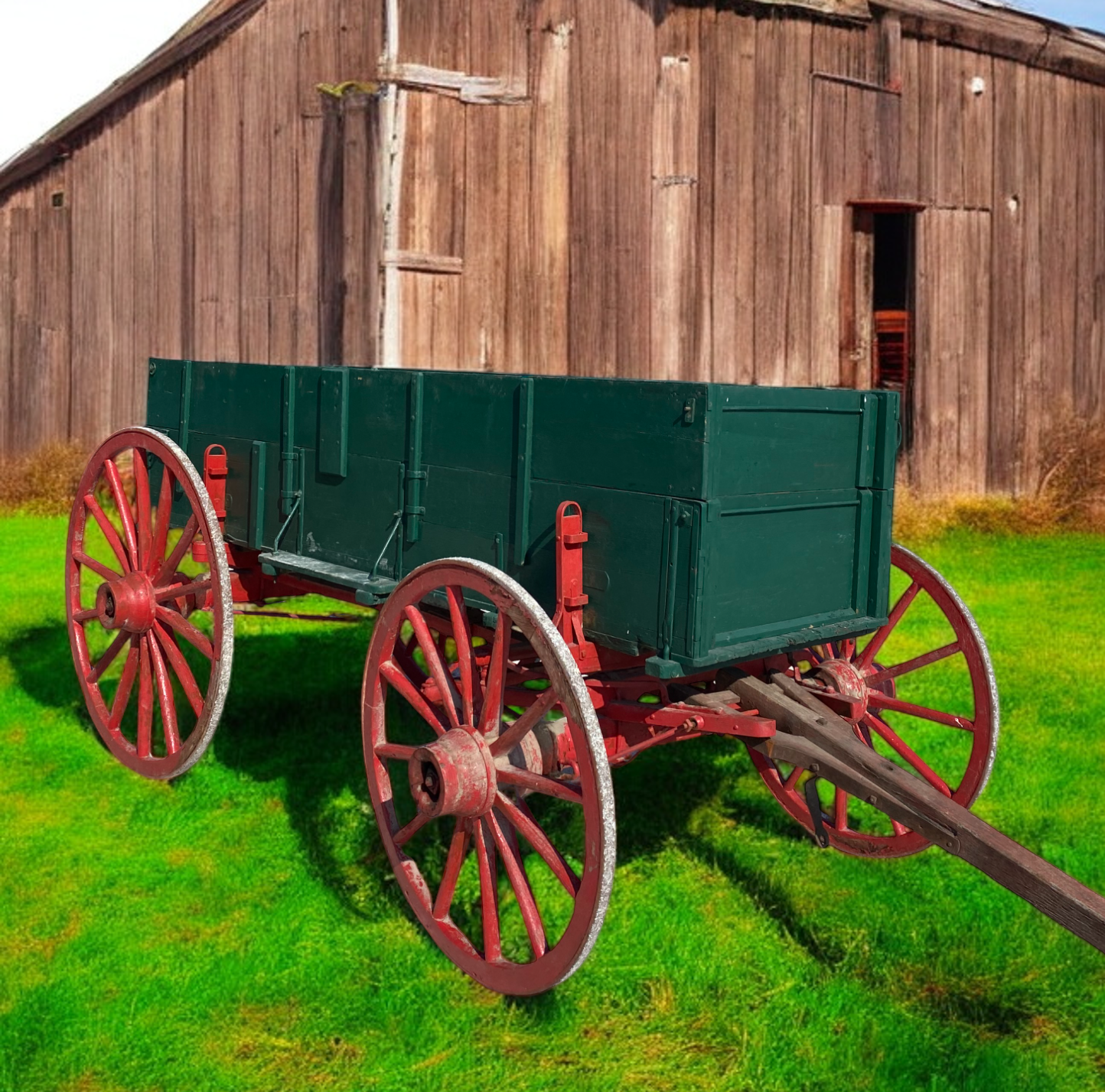 tobacco wagons for sale 20' Flatbed Wagon I have 12 scaffold wagons