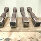 Balusters - 4 Vintage Brown Wood Balusters Architectural Salvage Spindles Porch Trim, R by The Old Grainery (Architectural...