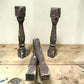 Balusters - 4 Vintage Brown Wood Balusters Architectural Salvage Spindles Porch Trim, R by The Old Grainery (Architectural...