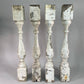 Balusters - 4 White Wood Balusters Reclaimed Spindles Porch Post House Trim A64 by The Old Grainery (Architectural, Candle...