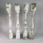 Balusters - 4 White Wood Balusters Reclaimed Spindles Porch Post House Trim A64 by The Old Grainery (Architectural, Candle...