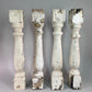 Balusters - 4 White Wood Balusters Reclaimed Spindles Porch Post House Trim A54 by The Old Grainery (Architectural, Carpen...