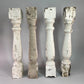 Balusters - 4 White Wood Balusters Reclaimed Spindles Porch Post House Trim A54 by The Old Grainery (Architectural, Carpen...
