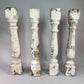 Balusters - 4 White Wood Balusters Reclaimed Spindles Porch Post House Trim A55 by The Old Grainery (Architectural, Carpen...