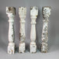 Balusters - 4 White Wood Balusters Reclaimed Spindles Porch Post House Trim A55 by The Old Grainery (Architectural, Carpen...