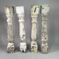 Balusters - 4 White Wood Balusters Reclaimed Spindles Porch Post House Trim A55 by The Old Grainery (Architectural, Carpen...