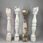 Balusters - 4 White Wood Balusters Reclaimed Spindles Porch Post House Trim A56 by The Old Grainery (Architectural, Carpen...