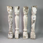 Balusters - 4 White Wood Balusters Reclaimed Spindles Porch Post House Trim A51 by The Old Grainery (Architectural, Carpen...