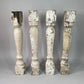 Balusters - 4 White Wood Balusters Reclaimed Spindles Porch Post House Trim A52 by The Old Grainery (Architectural, Carpen...