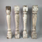 Balusters - 4 White Wood Balusters Reclaimed Spindles Porch Post House Trim A52 by The Old Grainery (Architectural, Carpen...
