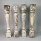 Balusters - 4 White Wood Balusters Reclaimed Spindles Porch Post House Trim A52 by The Old Grainery (Architectural, Carpen...