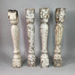 Balusters - 4 White Wood Balusters Reclaimed Spindles Porch Post House Trim A52 by The Old Grainery (Architectural, Carpen...