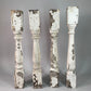 Balusters - 4 White Wood Balusters Reclaimed Spindles Porch Post House Trim A60 by The Old Grainery (Architectural, Candle...