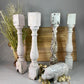 Balusters - 4 White Wood Balusters Reclaimed Spindles Porch Post House Trim A63 by The Old Grainery (Architectural, Candle...