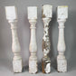 Balusters - 4 White Wood Balusters Reclaimed Spindles Porch Post House Trim A63 by The Old Grainery (Architectural, Candle...