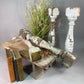 Balusters - 4 White Wood Balusters Reclaimed Spindles Porch Post House Trim A58 by The Old Grainery (Architectural, Candle...