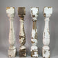Balusters - 4 White Wood Balusters Reclaimed Spindles Porch Post House Trim A58 by The Old Grainery (Architectural, Candle...