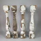 Balusters - 4 White Wood Balusters Reclaimed Spindles Porch Post House Trim A58 by The Old Grainery (Architectural, Candle...