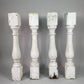 Balusters - 4 White Wood Balusters Reclaimed Spindles Porch Post House Trim A62 by The Old Grainery (Architectural, Candle...