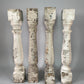 Balusters - 4 White Wood Balusters Reclaimed Spindles Porch Post House Trim A53 by The Old Grainery (Architectural, Carpen...