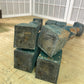 Balusters - 4 Vintage Green Wood Balusters, Reclaimed Spindles, Architectural Salvage, S by The Old Grainery (Architectura...
