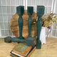 Balusters - 4 Vintage Green Wood Balusters, Reclaimed Spindles, Architectural Salvage, A7 by The Old Grainery (Architectur...
