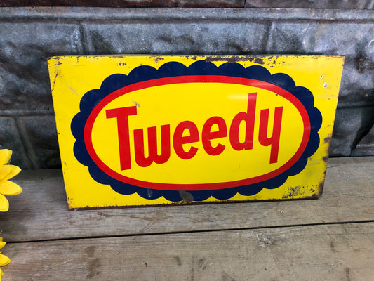 Home & Living > Home Decor > Wall Decor - Tweedy Seed Corn Sign, Vintage Metal Advertising Sign, Vintage Tweedy g by The O...