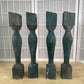 Balusters - 4 Vintage Green Wood Balusters, Reclaimed Spindles, Architectural Salvage, Z by The Old Grainery (Architectura...