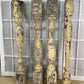 Balusters - 4 Vintage Yellow Wood Balusters, Reclaimed Spindles, Architectural Salvage, A26 by The Old Grainery (balusters...