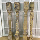 Balusters - 4 Vintage Yellow Wood Balusters, Reclaimed Spindles, Architectural Salvage, A26 by The Old Grainery (balusters...