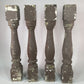 Balusters - 4 Vintage Painted Wood Balusters Architectural Salvage Spindles Porch Trim, Q by The Old Grainery (Architectur...