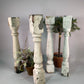 Balusters - 4 White Wood Balusters Reclaimed Spindles Porch Post House Trim, A31A by The Old Grainery (baluster, chippy pa...