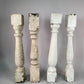 Balusters - 4 White Wood Balusters Reclaimed Spindles Porch Post House Trim, A31A by The Old Grainery (baluster, chippy pa...