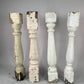 Balusters - 4 White Wood Balusters Reclaimed Spindles Porch Post House Trim, A31A by The Old Grainery (baluster, chippy pa...