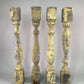 Balusters - 4 Vintage Yellow Wood Balusters, Reclaimed Spindles, Architectural Salvage, A27 by The Old Grainery (Decorativ...