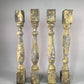 Balusters - 4 Vintage Yellow Wood Balusters, Reclaimed Spindles, Architectural Salvage, A27 by The Old Grainery (Decorativ...