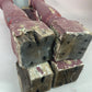 Balusters - 4 Vintage Burgundy Wood Balusters, Reclaimed Spindles, Architectural Salvage, P by The Old Grainery (Architect...