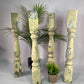 Balusters - 4 Vintage Yellow Wood Balusters, Reclaimed Spindles, Architectural Salvage, A by The Old Grainery (Architectur...