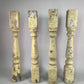 Balusters - 4 Vintage Yellow Wood Balusters, Reclaimed Spindles, Architectural Salvage, A by The Old Grainery (Architectur...