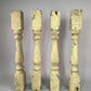 Balusters - 4 Vintage Yellow Wood Balusters, Reclaimed Spindles, Architectural Salvage, A by The Old Grainery (Architectur...