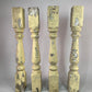 Balusters - 4 Vintage Yellow Wood Balusters, Reclaimed Spindles, Architectural Salvage, A by The Old Grainery (Architectur...