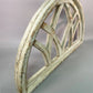 Windows - Half Arched Distressed Farmhouse Cathedral Window, Rustic White Faux Frame by The Old Grainery (cathedral, churc...