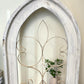 Set 3 XL Arched Wood Metal Gothic Window Frames, Rustic Farmhouse Decor Set