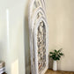 Set 3 XL Arched Wood Metal Gothic Window Frames, Rustic Farmhouse Decor Set