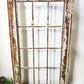 Wood Metal Window Wall Decor, Arched Cathedral (24x59) Rustic Window Frame
