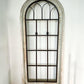 Windows - Arched Church Window Frame, Wood Metal Gothic (23x48.75) Farmhouse Decor A by The Old Grainery (arched, arched w...