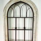 Windows - Arched Church Window Frame, Wood Metal Gothic (23x48.75) Farmhouse Decor A by The Old Grainery (arched, arched w...