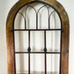 Windows - Arched Church Window Frame, Wood Metal Gothic (23x48.75) Farmhouse Decor A by The Old Grainery (arched, arched w...