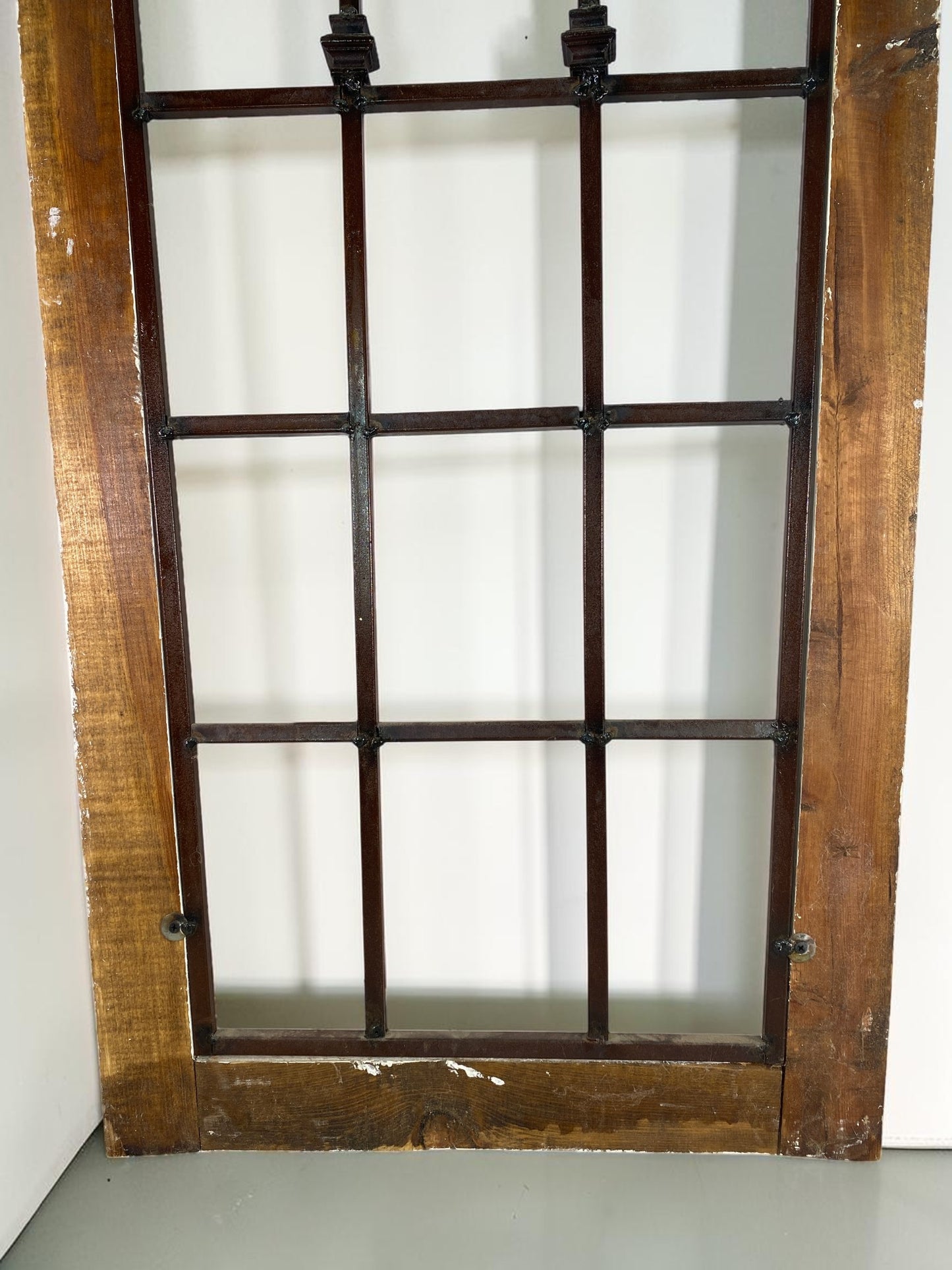 Windows - Arched Church Window Frame, Wood Metal Gothic (23x48.75) Farmhouse Decor A by The Old Grainery (arched, arched w...