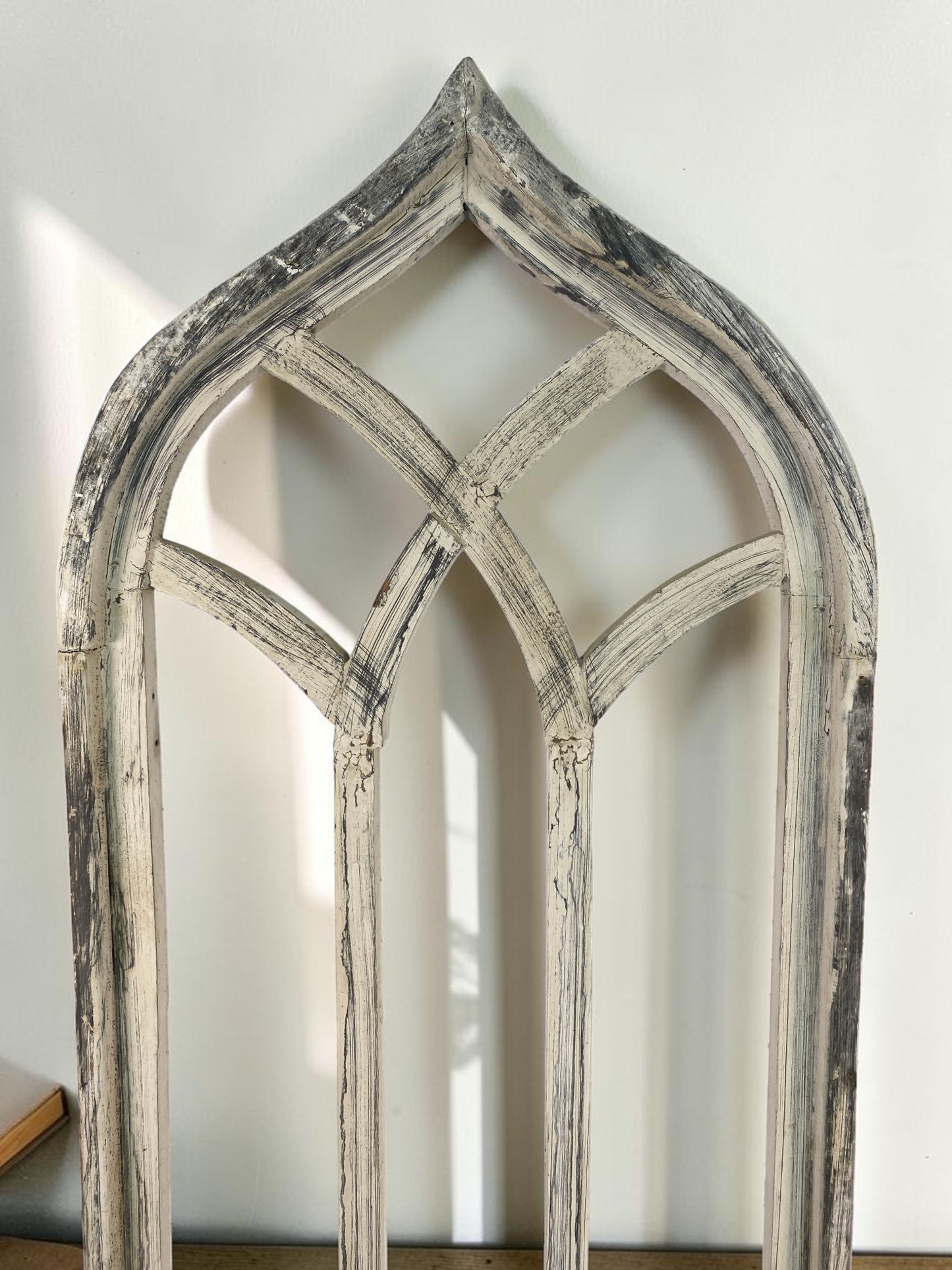 Windows - Gothic Arched Wall Accent, Wood Cathedral Church Window Frame, Farmhouse Decor by The Old Grainery (Arched, Cath...